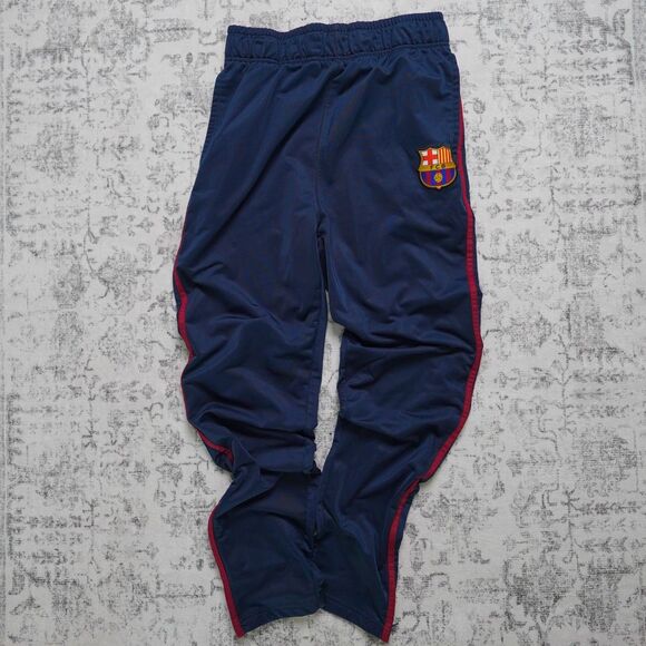 Authentic FC Barcelona Soccer Official Track Training Pants – Men’s Large - Picture 1 of 7